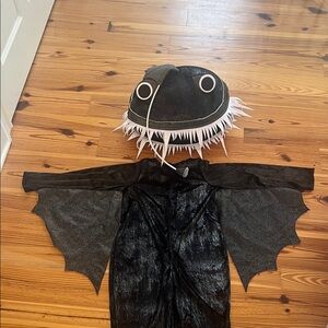 Kids Black Anglerfish Costume
